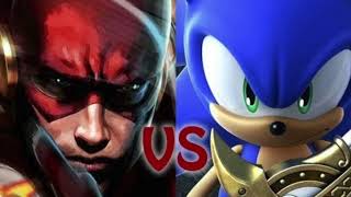 Sonic vs Flash  Source Rap Battle [upl. by Aivlis]