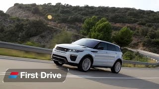 2016 Range Rover Evoque first drive review [upl. by Nabois]