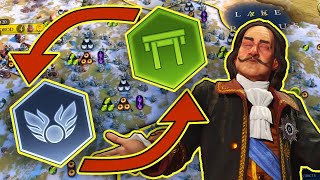 This District COMBO Will Change How You Play Russia in Civ 6 [upl. by Eannyl364]