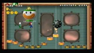 New Super Mario Bros Wii 2 Player Playthrough 37 [upl. by Snook933]