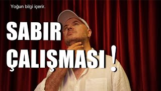 SABIR ÇALIŞMASI 👈 adilyıldırım farkındalık mentor adilesor [upl. by Sainana]