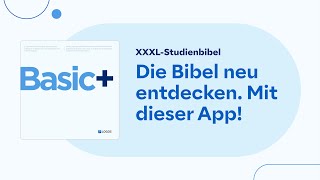 Logos BasicPlus  die XXXLStudienbibel BibelApp [upl. by Gebhardt72]