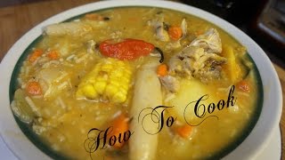 HOW TO MAKE A QUICK FAST AND EASY JAMAICAN CHICKEN SOUP RECIPE 2017 VOLUME 2 [upl. by Lidia998]