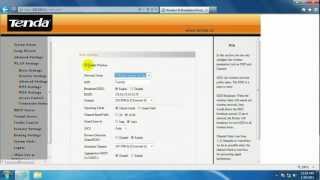 How to set up a Tenda Router for Wireless N access [upl. by Ninaj49]