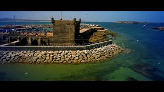 Essaouira  Port  Aerial Shots by Drone Reveal  Morocco [upl. by Boggs783]