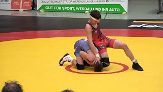 Wrestling  Ringen DM 2023 Jugend A 55 kg Freestyle Colak  Valassis [upl. by Ratcliff]