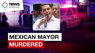 Mexican mayor assassinated days after taking office [upl. by Nahshu216]