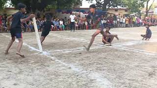 under 14 final kho kho match Aadarsh inter College inter College bhinga shravasti part 1 [upl. by Spatz133]