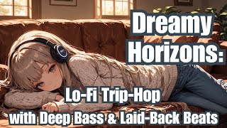 Dreamy Horizons LoFi TripHop with Deep Bass LaidBack Beats amp 432Hz528Hz Boost  LoFiトリップホップ [upl. by Hurleigh166]