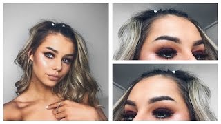 SMOKEY EYE WITH POP OF COLOUR  MAKEUP TUTORIAL [upl. by Doble]