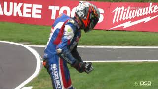 2021 Bennetts British Superbike Championship Round 6 Cadwell Park Race 1 highlights [upl. by Amerd]