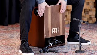 MEINL Percussion Cajon Turbo Cabasa Small CCABS [upl. by Merle]