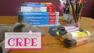 Réussir le CRPE  Épreuves écrites maths et français [upl. by Lorelle]