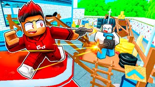 BANG BANG Pasukan Merah vs Pasukan Biru Roblox Malaysia [upl. by Enidlareg]