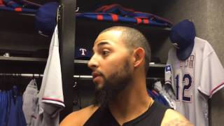 Rangers Rougned Odor quotFor me it was a pretty hard slidequot [upl. by Trygve941]