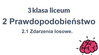 TAK PO PROSTU  Matematyka 3 liceum 21 Prawdopodobieństwo Zdarzenia losowe [upl. by Tenney]