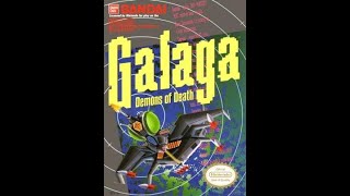 Galaga NES Gameplay [upl. by Nealson667]