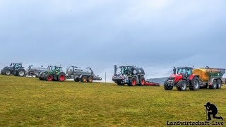 Vorführung Zeitgemäßer Gülletechnik der Landwirtschaftskammer NRW ZunhammerKotteJoskinVredo [upl. by Neil]