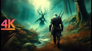 Geralt Hunting Ancient LESHEN 4K Full Quest Cinematic Gameplay  Witcher 3 Wild Hunt [upl. by Jehius]