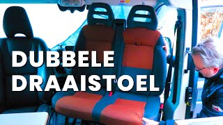 Dubbele draaistoel in de camper [upl. by Paige771]