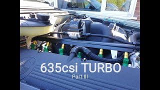 BMW E24 635csi Turbo Build  Part 3 [upl. by Tj420]