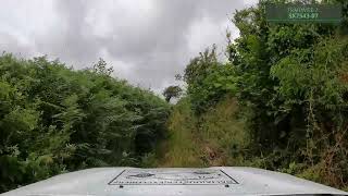 Green Lanes in a Dacia Duster  BowcombeDuncombe Cross Devon [upl. by Nikkie]