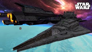 Conqueror Star Destroyers vs Super Star Destroyers Colossus classThe Rebel Executor starwars [upl. by Aina835]