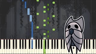 White Palace  Hollow Knight Piano Tutorial Synthesia [upl. by Cope]