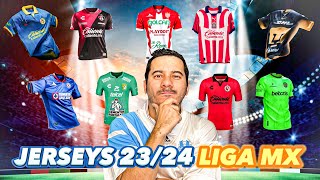 Reaccionando a los JERSEYS 202324 de la LIGA MX [upl. by Ylrbmik]