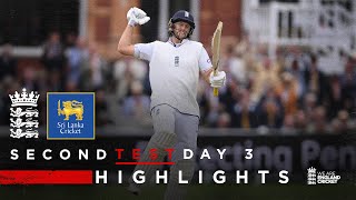 Root Hits Record 34th Century  Highlights  England v Sri Lanka Day 3  Rothesay Test 2024 [upl. by Aneger]