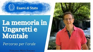 La memoria in Ungaretti e Montale [upl. by Lyndes]