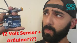 How to use a 12 Volt Proximity Sensor with an Arduino [upl. by Swehttam293]