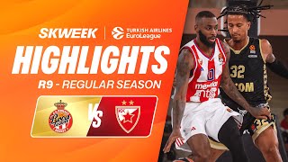 AVALANCHE OFFENSIVE À GASTON MÉDECIN 🔥 AS Monaco vs Étoile Rouge de Belgrade Résumé EuroLeague J9 [upl. by Yanehs]