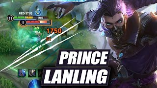 HONOR OF KINGS PRINCE OF LANLING GAMEPLAY [upl. by Netty588]