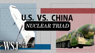 How Nuclear Missile Submarine and Stealth Bomber Capabilities Match Up  WSJ US vs China [upl. by Almeida844]