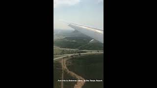 Landing at the Dallas Fort Worth International Airport USA from Nairobi  Kenya [upl. by Willi]