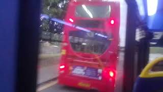 XFE Convert Limp  GAL SE80 On Bus Route 244 15 [upl. by Yesnil]