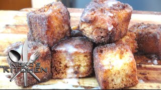 Churro Cake Bites  Video Recipe [upl. by Haidebez]