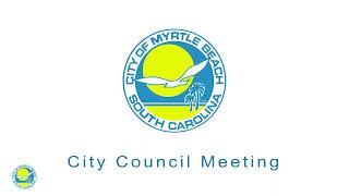 Myrtle Beach City Council Workshop September 3 2024 [upl. by Tham]