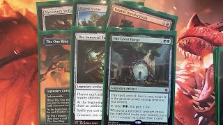 Let’s go to value town Gruul ArtifactsLandfallReanimator EDH with Meria MTG [upl. by Sugirdor683]