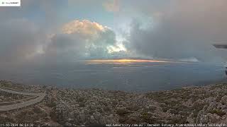 Sunrise Time Lapse ⛅️ October 11 2024 City of Hobart  AUSTRALIA [upl. by Alyn204]