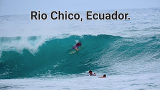 Surfing en Rio Chico Manabi Noviembre 2023 [upl. by Vaughan159]