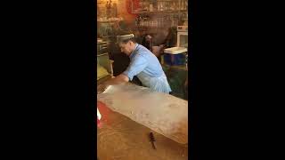 Making Bougasta in Athens Greece with phyllo dough [upl. by Dyche]