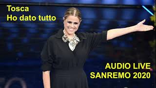 Di Pietro Cantarelli Ho amato tutto Canta Tosca AUDIO LIVE SANREMO 2020 [upl. by Wallach]