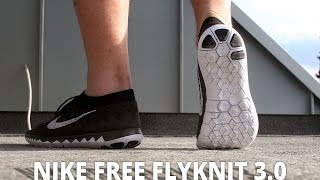 Nike Free Flyknit 30 on feet [upl. by Chandos839]