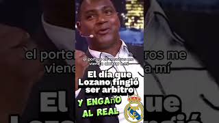 La vez que Harold Lozano engañó al Real Madrid de Zidane imitando el silbato del árbitro fútbol [upl. by Anairotciv]