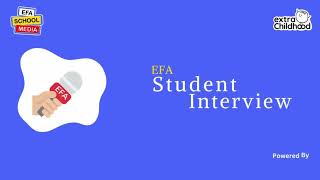 EFA Student Interview  Mr Ajay Katiyar DEO  EFA Gwalior MP  efaschoolmedia  TV014 [upl. by Nairahcaz916]