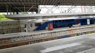 Fertagus Class 3500  3505  3515 departing Entrecampos Station on 170524 [upl. by Roseanna]