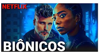 Biônicos  Trailer Conhecendo o Novo Filme de Ação e Ficção Frenética da Netflix com Bruno Gagliasso [upl. by Brier764]