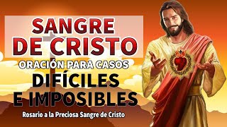 ❣️Oración Sangre de Cristo para casos difíciles e imposibles❣️Rosario a la Preciosa Sangre de Cristo [upl. by Airol]